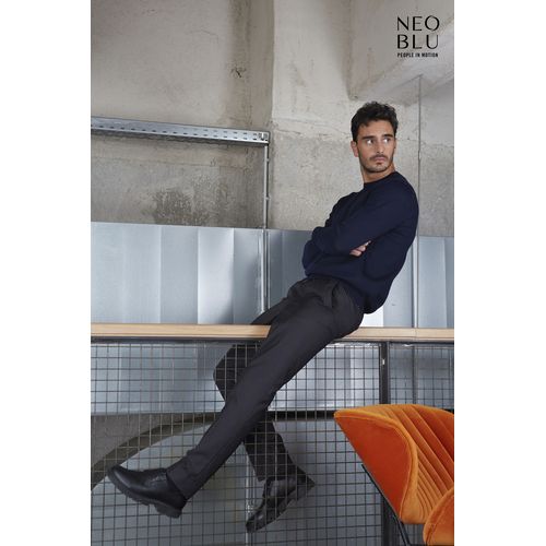 PANTALON DE COSTUME TAILLE ÉLASTIQUÉE&nbsp;HOMME NEOBLU GABIN MEN