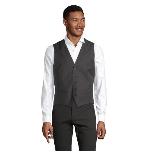 antracita chiné CHALECO DE TRAJE PARA HOMBRE NEOBLU MAX MEN