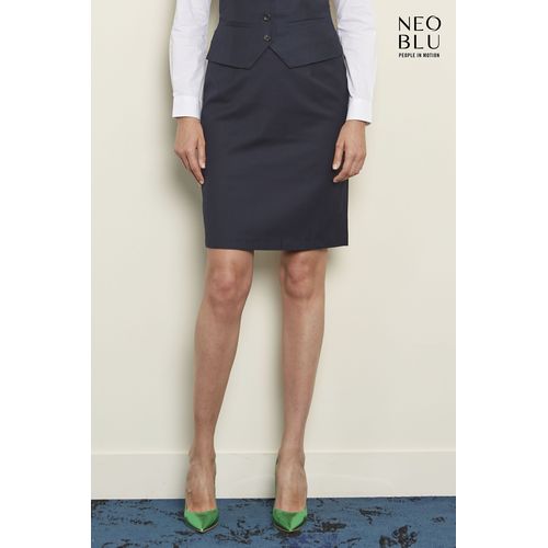 JUPE DROITE NEOBLU CONSTANCE