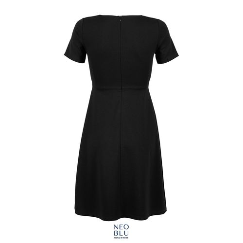 ROBE MIDI MANCHES COURTES NEOBLU CAMILLE
