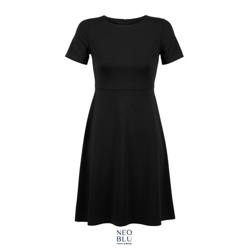 ROBE MIDI MANCHES COURTES NEOBLU CAMILLE