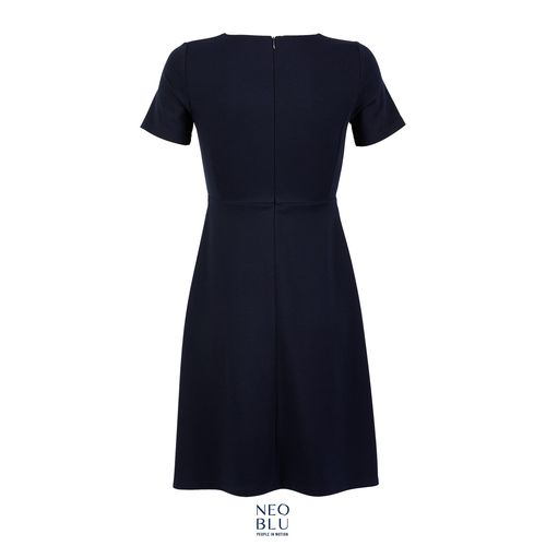 ROBE MIDI MANCHES COURTES NEOBLU CAMILLE