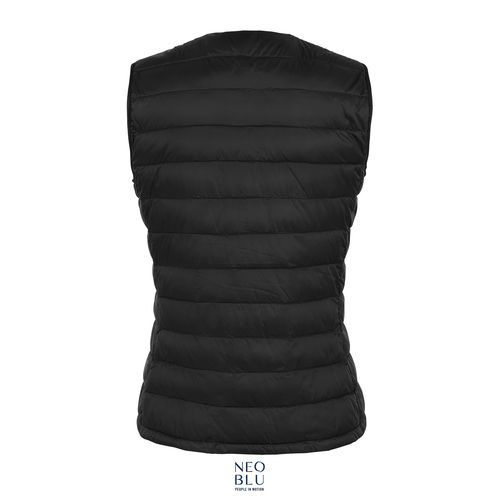 negro produndo CHALECO ACOLCHADO LIGERO PARA MUJER NEOBLU ARTHUR WOMEN