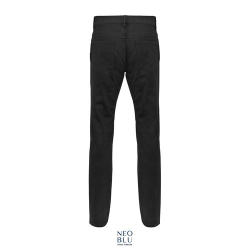 negro produndo VAQUEROS STRETCH CORTE RECTO PARA HOMBRE NEOBLU GASPARD MEN