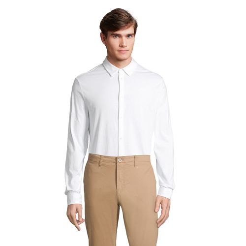CHEMISE EN JERSEY MERCERISÉ HOMME NEOBLU BALTHAZAR MEN