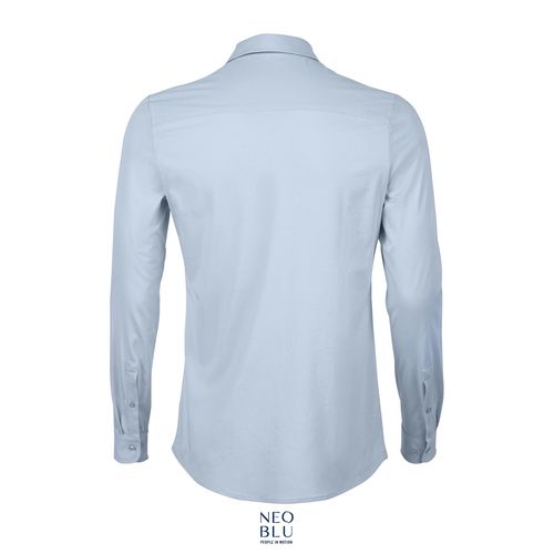 CHEMISE EN JERSEY MERCERISÉ HOMME NEOBLU BALTHAZAR MEN - 7
