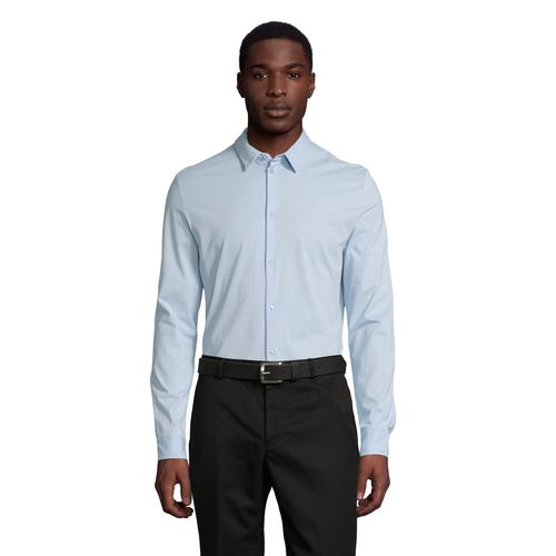 CHEMISE EN JERSEY MERCERISÉ HOMME NEOBLU BALTHAZAR MEN - 3