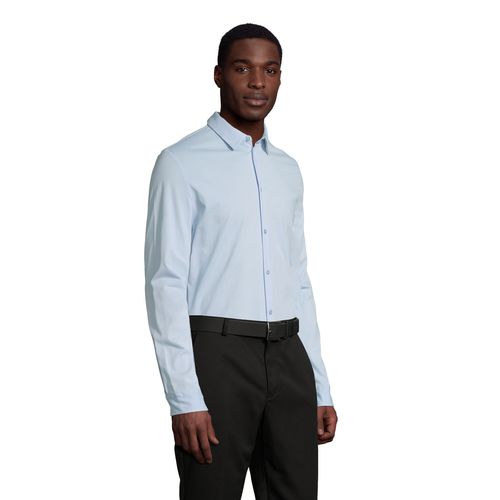 CHEMISE EN JERSEY MERCERISÉ HOMME NEOBLU BALTHAZAR MEN - 5