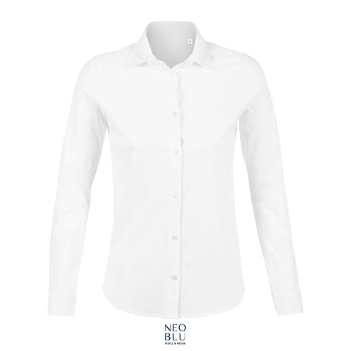 CHEMISE EN JERSEY MERCERISÉ FEMME NEOBLU BALTHAZAR WOMEN
