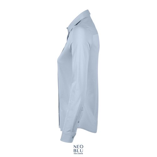 CHEMISE EN JERSEY MERCERISÉ FEMME NEOBLU BALTHAZAR WOMEN