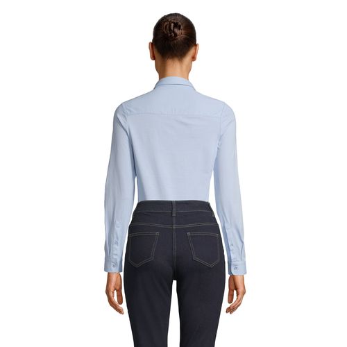 CHEMISE EN JERSEY MERCERISÉ FEMME NEOBLU BALTHAZAR WOMEN - 4