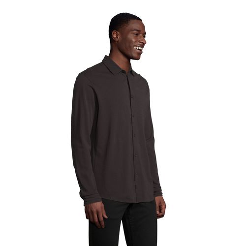 CHEMISE EN COTON PIQUÉ HOMME NEOBLU BASILE MEN
