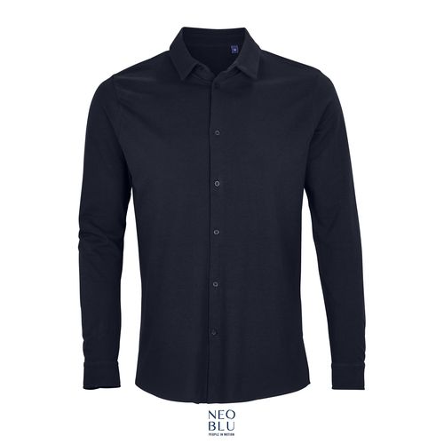 CHEMISE EN COTON PIQUÉ HOMME NEOBLU BASILE MEN