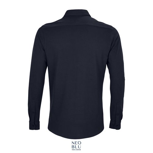 CHEMISE EN COTON PIQUÉ HOMME NEOBLU BASILE MEN - 7
