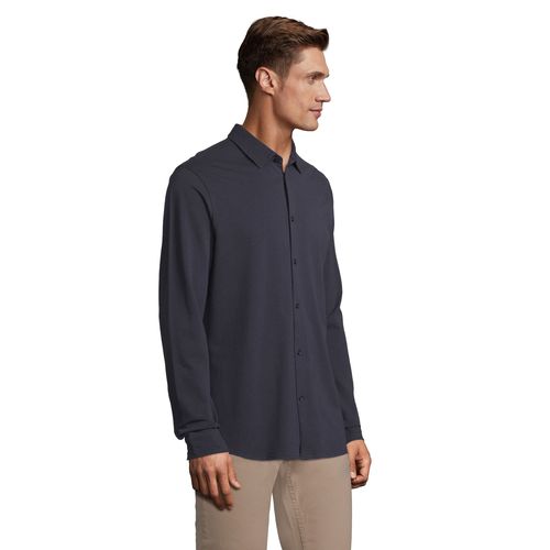 CHEMISE EN COTON PIQUÉ HOMME NEOBLU BASILE MEN - 5
