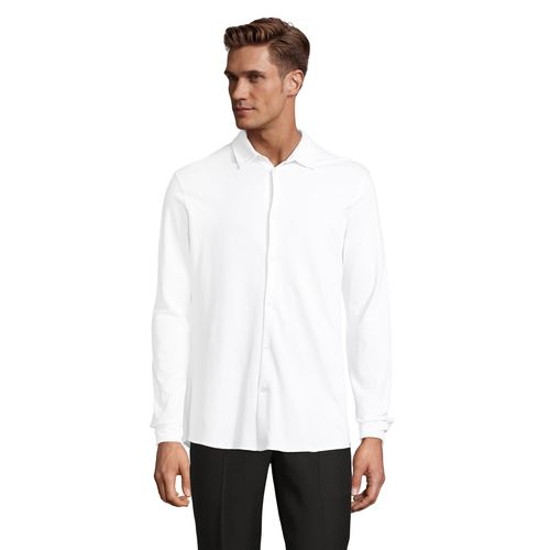 CHEMISE EN COTON PIQUÉ HOMME NEOBLU BASILE MEN