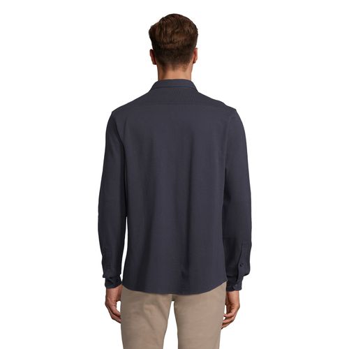 CHEMISE EN COTON PIQUÉ HOMME NEOBLU BASILE MEN - 4