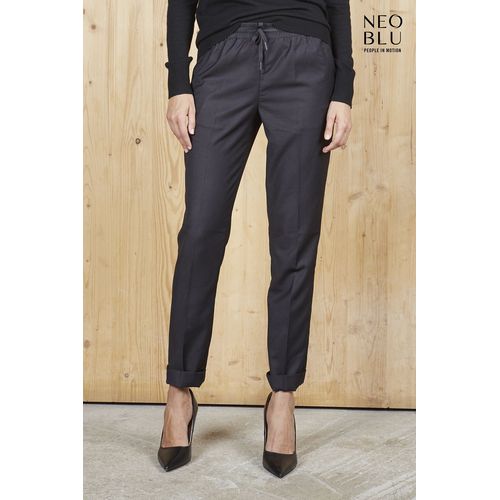 PANTALON DE COSTUME TAILLE ÉLASTIQUÉE FEMME NEOBLU GERMAIN WOMEN - 2