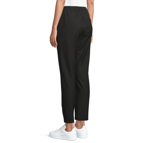 negro produndo PANTALONES DE TRAJE CON CINTURA ELÁSTICA PARA MUJER NEOBLU GERMAIN WOMEN
