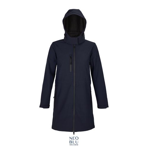 MANTEAU LONG&nbsp;SOFTSHELL FEMME NEOBLU ACHILLE WOMEN