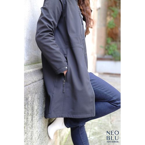 MANTEAU LONG&nbsp;SOFTSHELL FEMME NEOBLU ACHILLE WOMEN