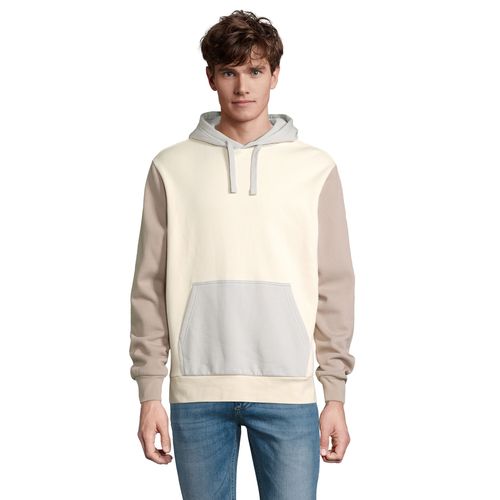 natural SUDADERA CON CAPUCHA UNISEX SOL'S COLLINS
