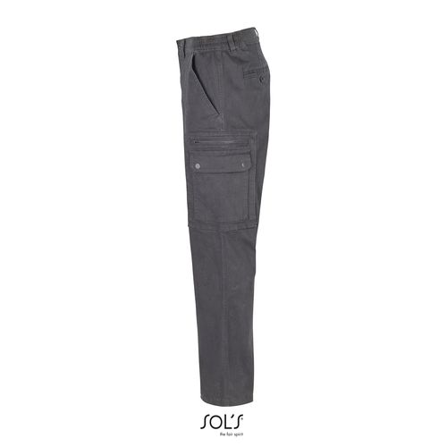 gris oscuro PANTALONES ELÁSTICOS DE HOMBRE SOL'S DOCKER