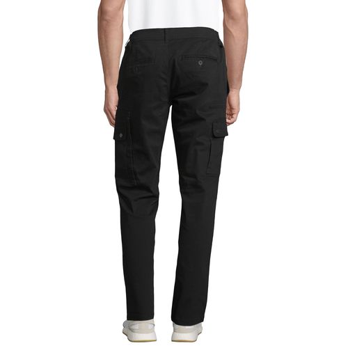 black PANTALONES ELÁSTICOS DE HOMBRE SOL'S DOCKER
