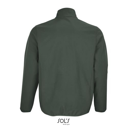 verde bosque CHAQUETA SOFTSHELL CON CREMALLERA PARA HOMBRE SOL'S FALCON MEN