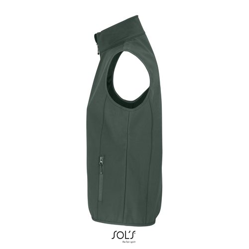 VESTE FEMME&nbsp;ZIPPÉE SOFTSHELL SANS MANCHE SOL'S FALCON BW WOMEN