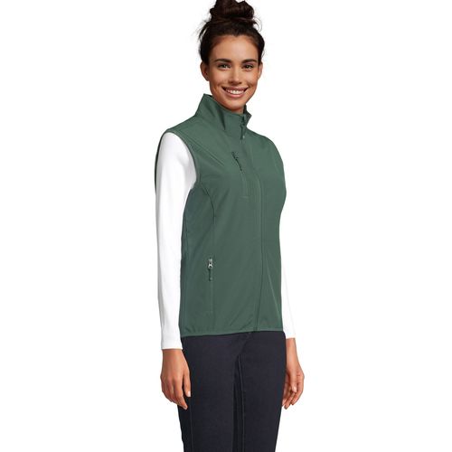 VESTE FEMME&nbsp;ZIPPÉE SOFTSHELL SANS MANCHE SOL'S FALCON BW WOMEN