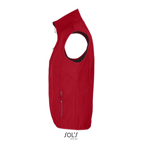 VESTE FEMME&nbsp;ZIPPÉE SOFTSHELL SANS MANCHE SOL'S FALCON BW WOMEN