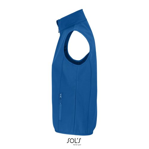 VESTE FEMME&nbsp;ZIPPÉE SOFTSHELL SANS MANCHE SOL'S FALCON BW WOMEN
