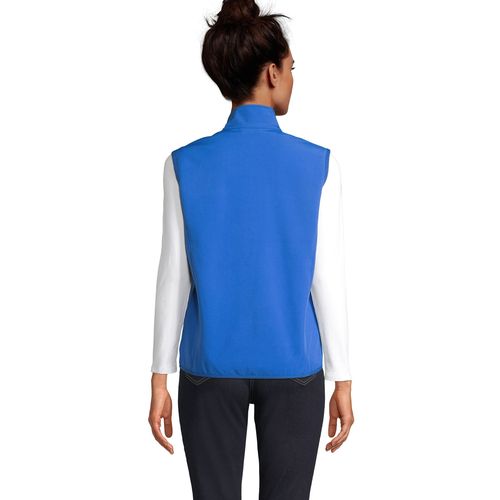 VESTE FEMME&nbsp;ZIPPÉE SOFTSHELL SANS MANCHE SOL'S FALCON BW WOMEN