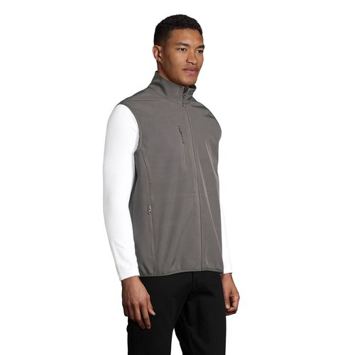 VESTE HOMME ZIPPÉE SOFTSHELL SANS MANCHE SOL'S FALCON BW MEN