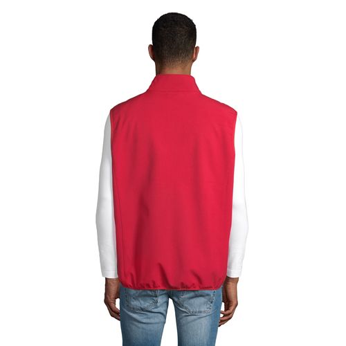 VESTE HOMME ZIPPÉE SOFTSHELL SANS MANCHE SOL'S FALCON BW MEN