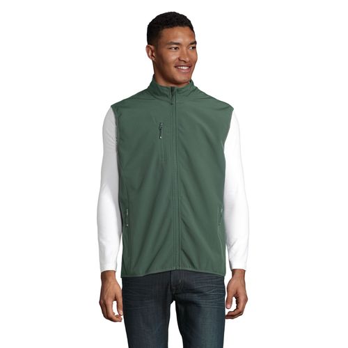 VESTE HOMME ZIPPÉE SOFTSHELL SANS MANCHE SOL'S FALCON BW MEN