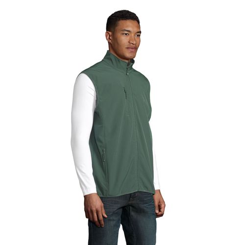 VESTE HOMME ZIPPÉE SOFTSHELL SANS MANCHE SOL'S FALCON BW MEN