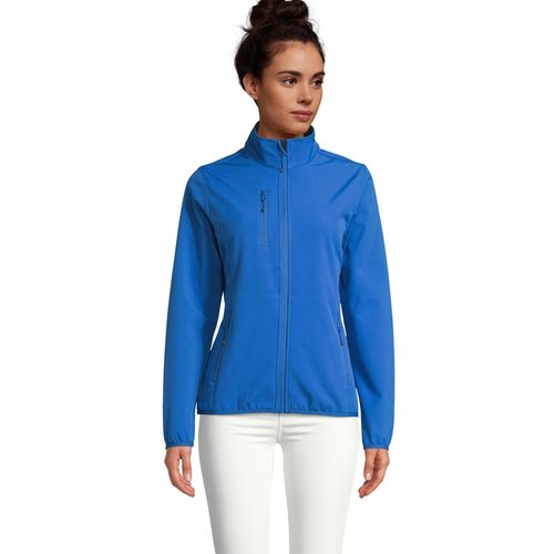 azulón CHAQUETA SOFTSHELL CON CREMALLERA PARA MUJER SOL'S FALCON WOMEN