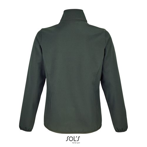 verde bosque CHAQUETA SOFTSHELL CON CREMALLERA PARA MUJER SOL'S FALCON WOMEN