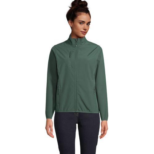 verde bosque CHAQUETA SOFTSHELL CON CREMALLERA PARA MUJER SOL'S FALCON WOMEN