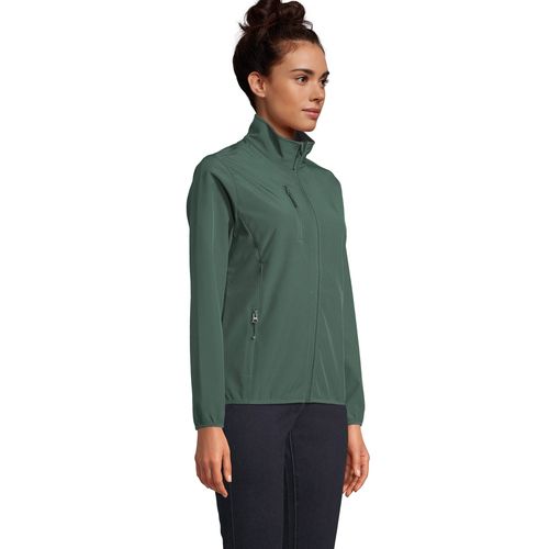 verde bosque CHAQUETA SOFTSHELL CON CREMALLERA PARA MUJER SOL'S FALCON WOMEN