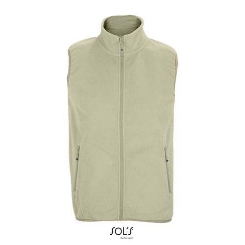 VESTE MICROPOLAIRE ZIPPÉE SANS MANCHE UNISEXE SOL'S FACTOR BW