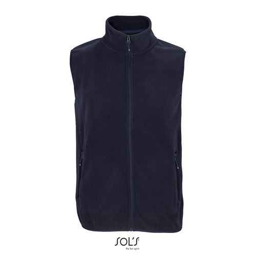 VESTE MICROPOLAIRE ZIPPÉE SANS MANCHE UNISEXE SOL'S FACTOR BW