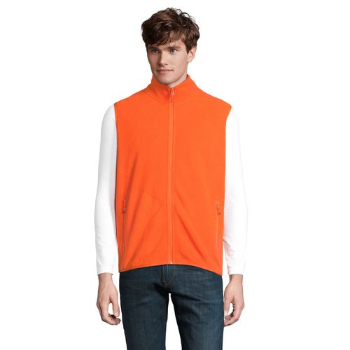 VESTE MICROPOLAIRE ZIPPÉE SANS MANCHE UNISEXE SOL'S FACTOR BW