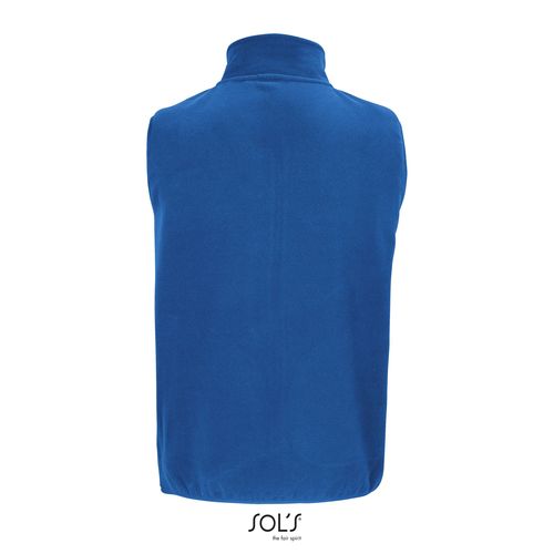 VESTE MICROPOLAIRE ZIPPÉE SANS MANCHE UNISEXE SOL'S FACTOR BW