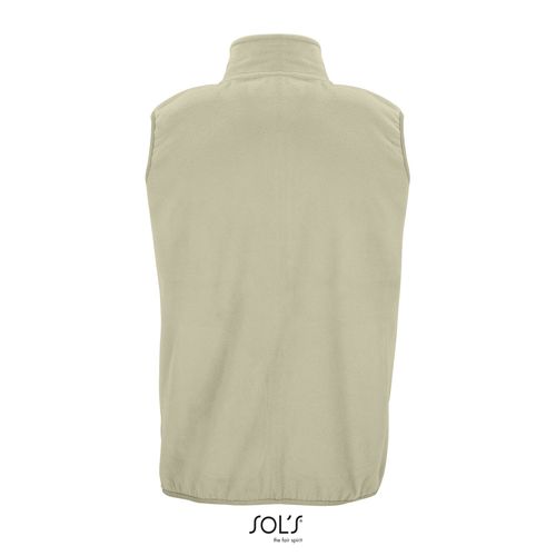VESTE MICROPOLAIRE ZIPPÉE SANS MANCHE UNISEXE SOL'S FACTOR BW