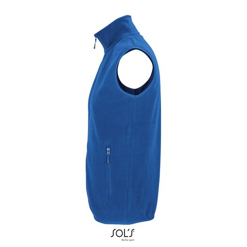 VESTE MICROPOLAIRE ZIPPÉE SANS MANCHE UNISEXE SOL'S FACTOR BW