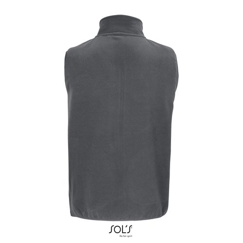 VESTE MICROPOLAIRE ZIPPÉE SANS MANCHE UNISEXE SOL'S FACTOR BW