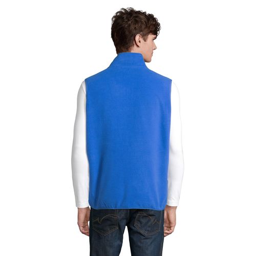 VESTE MICROPOLAIRE ZIPPÉE SANS MANCHE UNISEXE SOL'S FACTOR BW